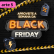 Cartaz Black Friday 50x50 Cm Promoção 2023