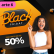 Cartaz Black Friday 50x50 Cm Promoção 2023