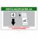 RÓTULO BOBINA BOPP TRANSPARENTE COM TINTA BRANCA TAMANHO PERSONALIZADO - 4X0 - 100unid - RBTB1M2
