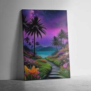 Quadro Crepúsculo 50x70 cm Canvas 50x70 cm    