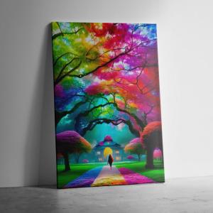 Quadro Éden 50x70 cm Canvas 50x70 cm    