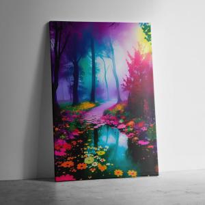 Quadro Encanto 50x70 cm Canvas 50x70 cm    
