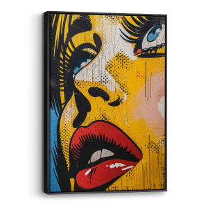 Quadro Grito Pop 50x70 cm Canvas 50x70 cm    