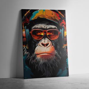 Quadro Groove Primate 50x70 cm Canvas 50x70 cm    